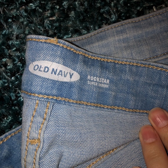 Old Navy Ripped/Patch Work Jeans - Picture 5 of 5